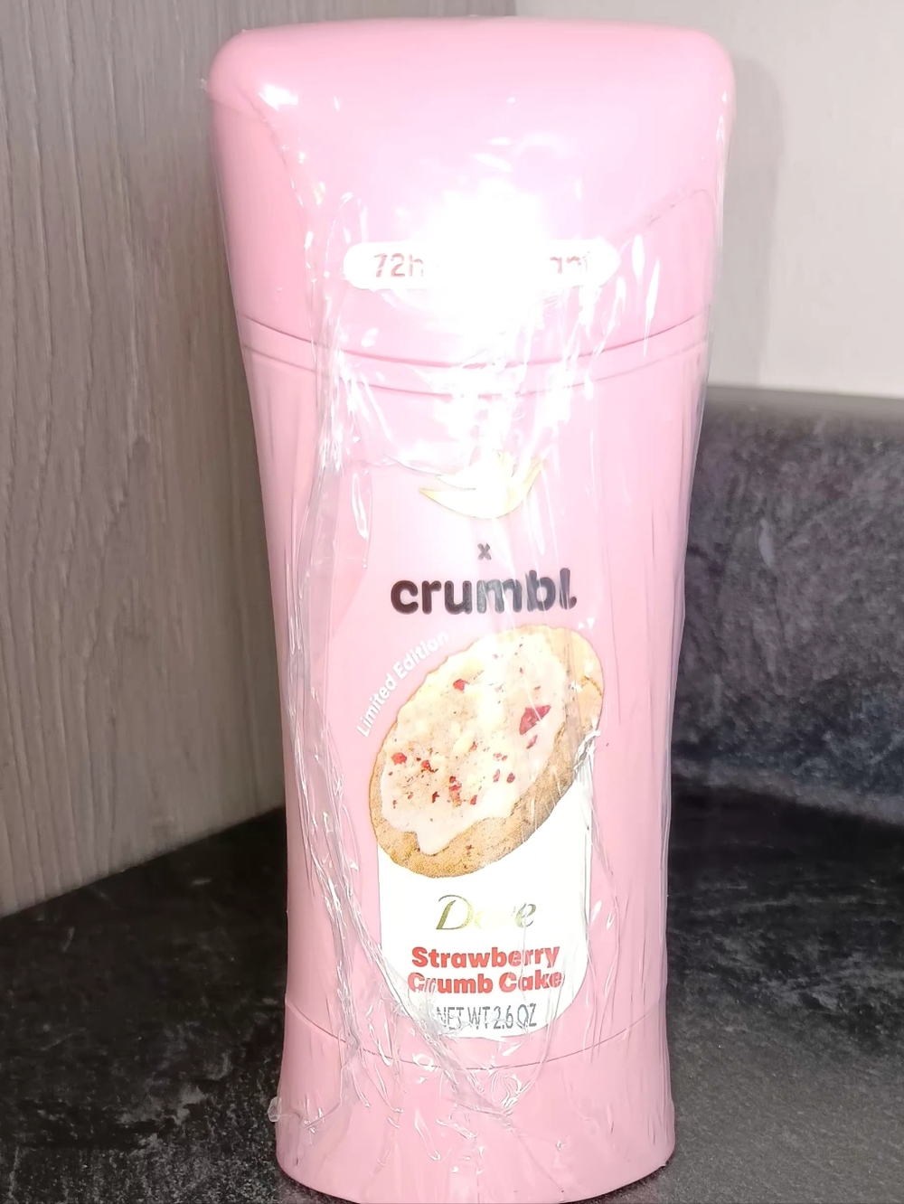 $20 6 Pack Strawberry Crumb Cake Scented Deodorant - Pink